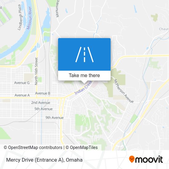 Mercy Drive (Entrance A) map
