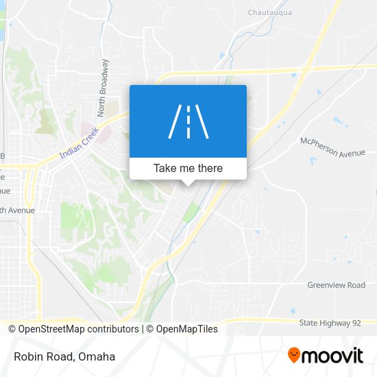 Mapa de Robin Road