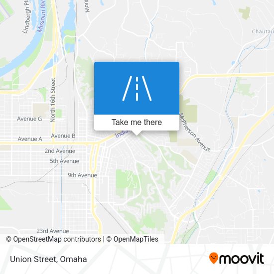 Mapa de Union Street