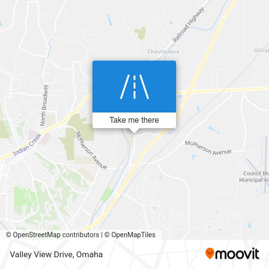 Valley View Drive map