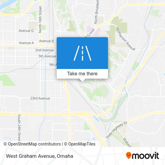 Mapa de West Graham Avenue