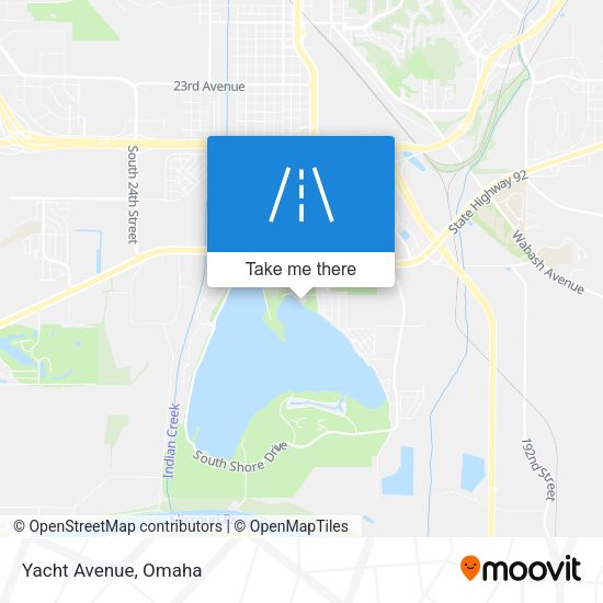 Mapa de Yacht Avenue