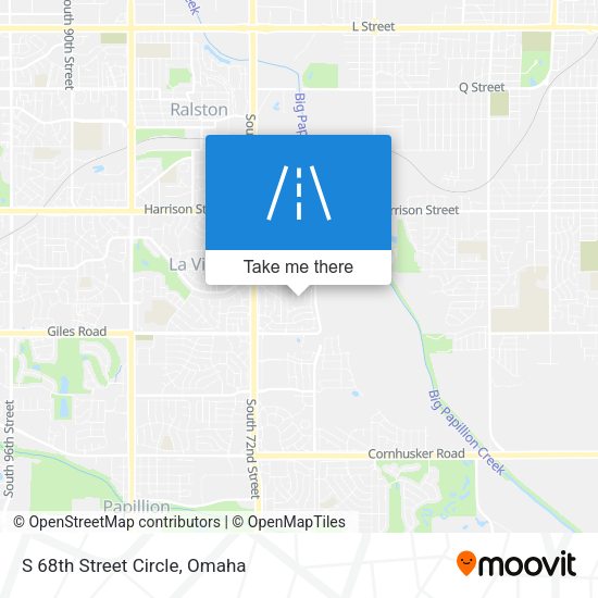 Mapa de S 68th Street Circle