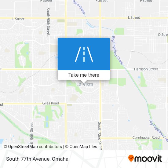 Mapa de South 77th Avenue