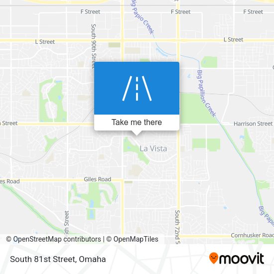 Mapa de South 81st Street
