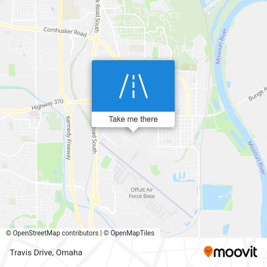 Travis Drive map