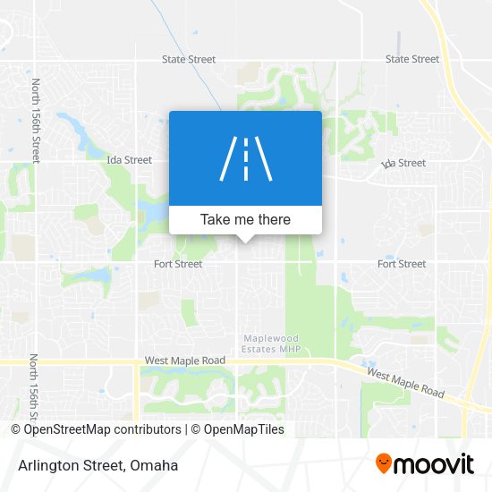 Mapa de Arlington Street