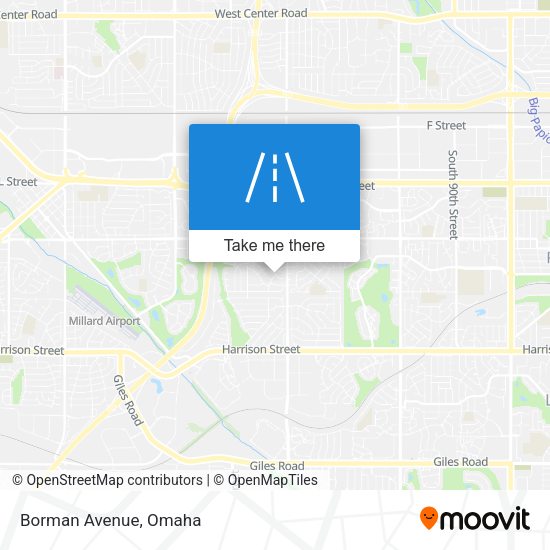 Mapa de Borman Avenue