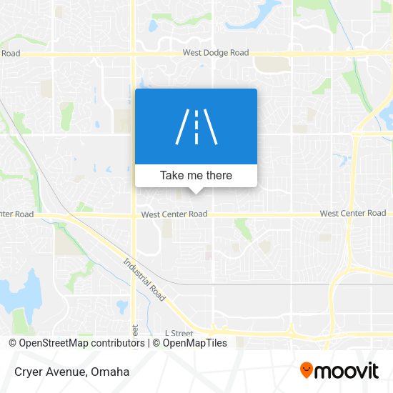 Mapa de Cryer Avenue
