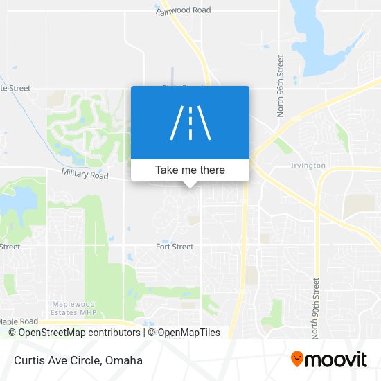 Mapa de Curtis Ave Circle