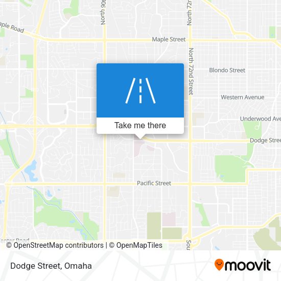 Mapa de Dodge Street