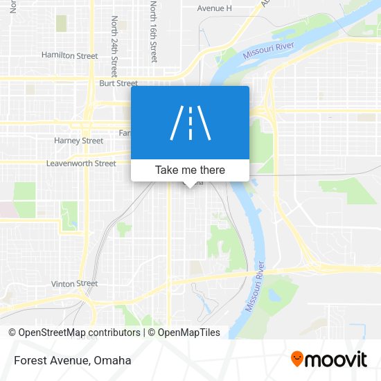 Mapa de Forest Avenue