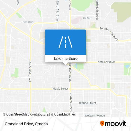 Mapa de Graceland Drive