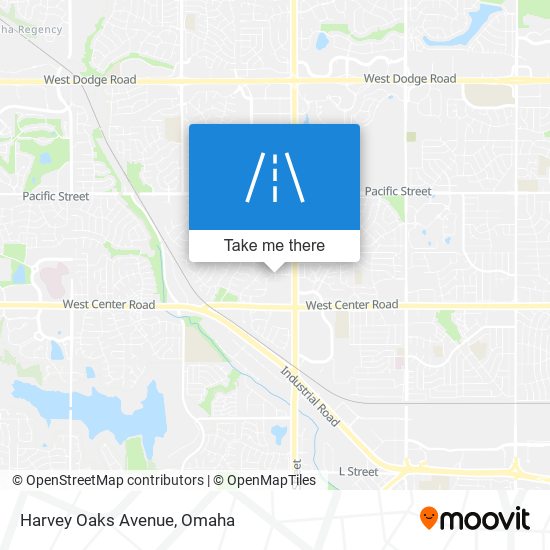 Mapa de Harvey Oaks Avenue