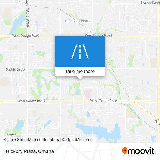 Mapa de Hickory Plaza