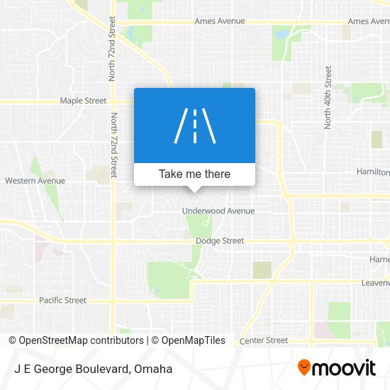 Mapa de J E George Boulevard