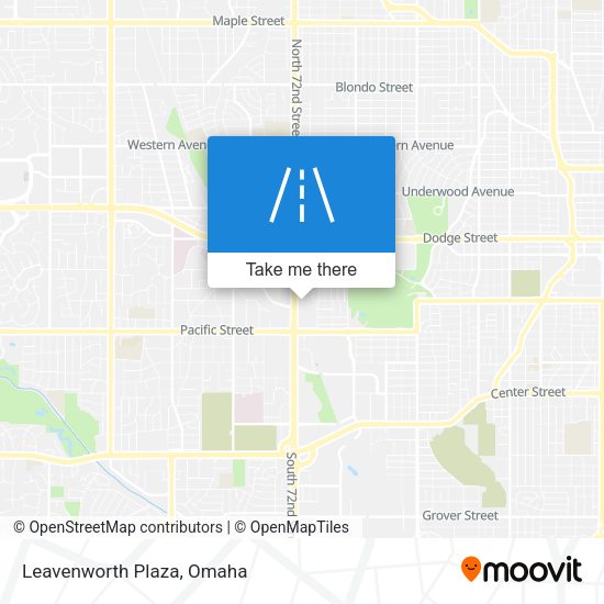 Mapa de Leavenworth Plaza
