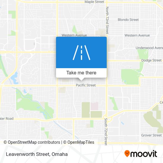 Mapa de Leavenworth Street