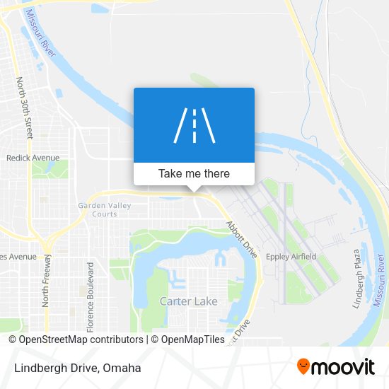 Mapa de Lindbergh Drive