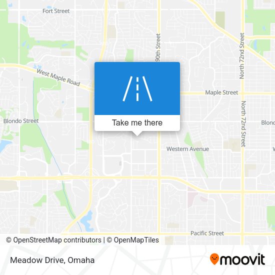 Mapa de Meadow Drive