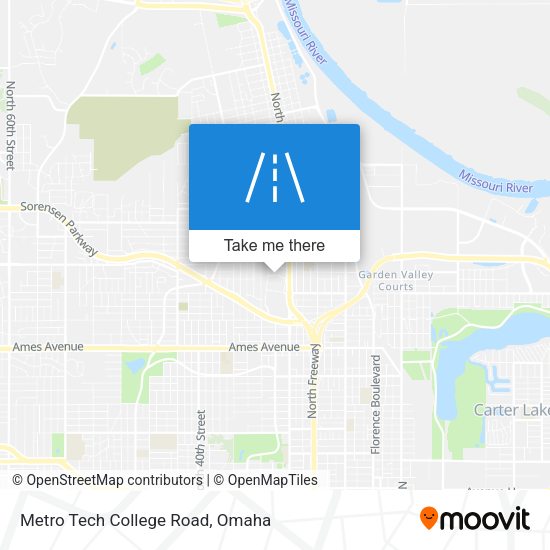 Metro Tech College Road map