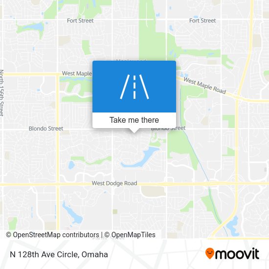 Mapa de N 128th Ave Circle
