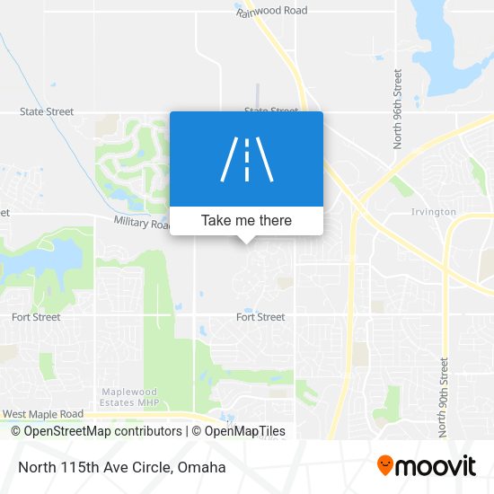 Mapa de North 115th Ave Circle