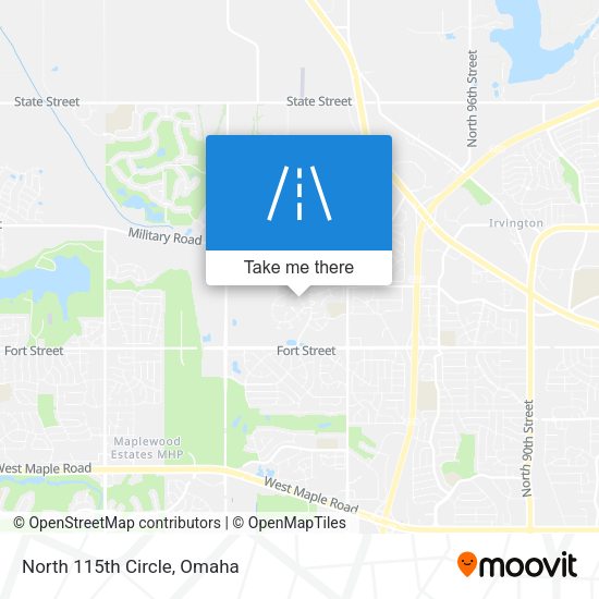Mapa de North 115th Circle