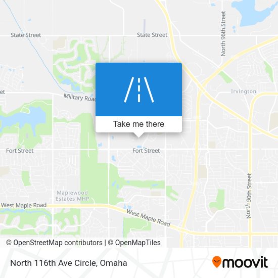 Mapa de North 116th Ave Circle