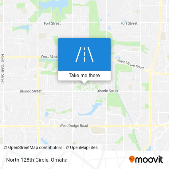 Mapa de North 128th Circle