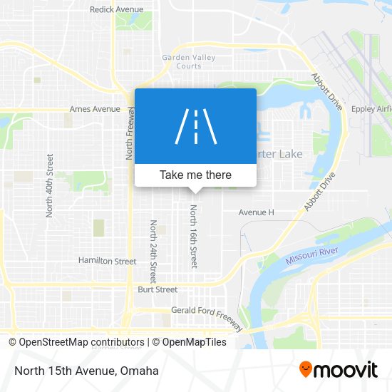Mapa de North 15th Avenue
