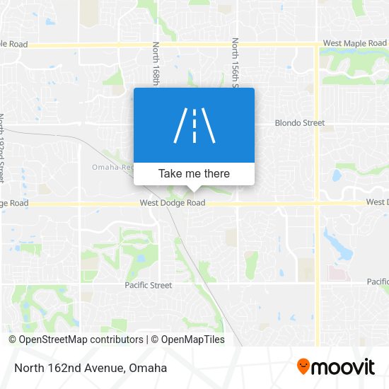 Mapa de North 162nd Avenue