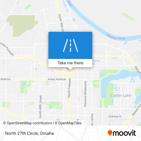 Mapa de North 27th Circle