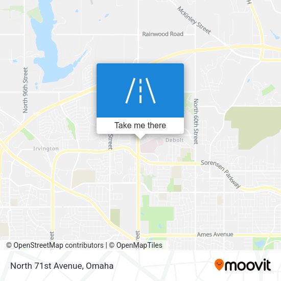 Mapa de North 71st Avenue