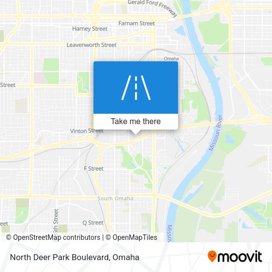 Mapa de North Deer Park Boulevard