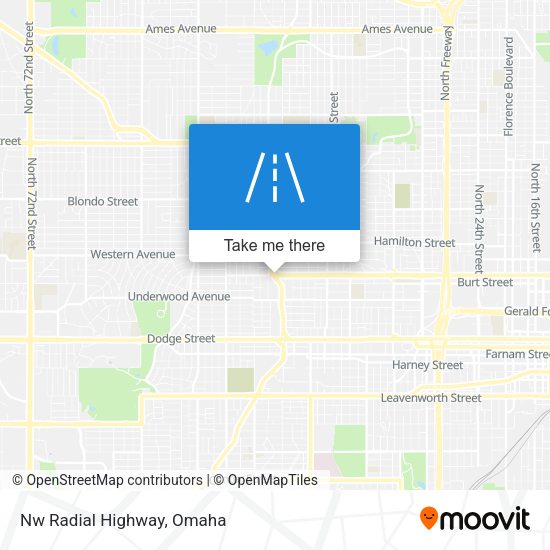 Mapa de Nw Radial Highway