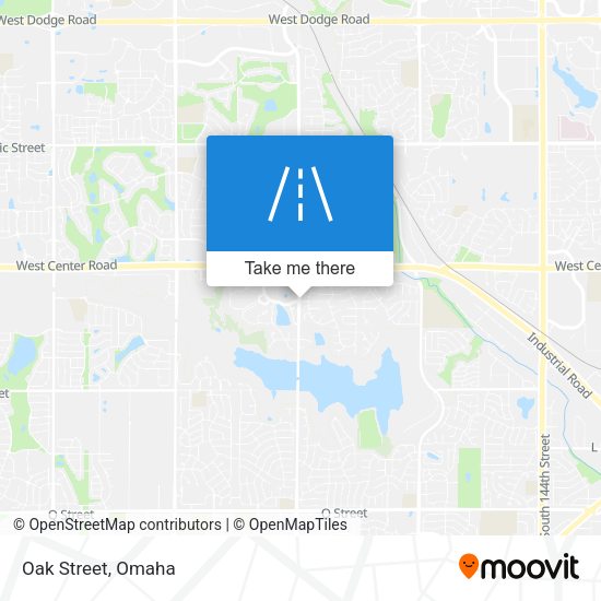 Mapa de Oak Street