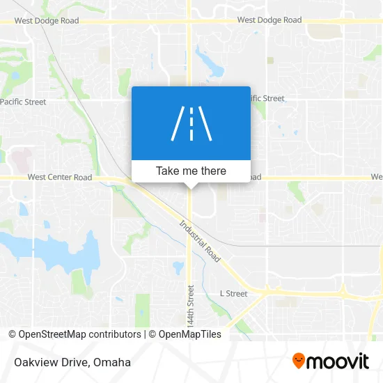 Mapa de Oakview Drive