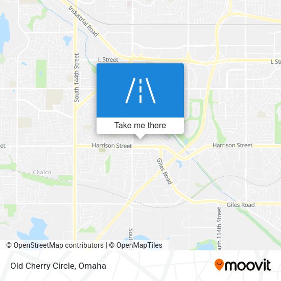 Old Cherry Circle map