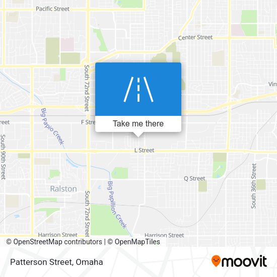 Mapa de Patterson Street