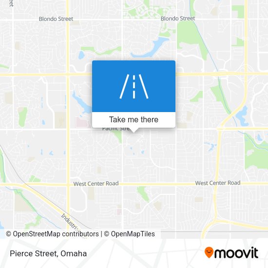 Mapa de Pierce Street