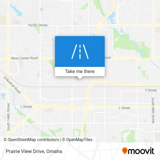 Prairie View Drive map