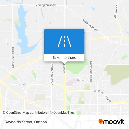 Mapa de Reynolds Street