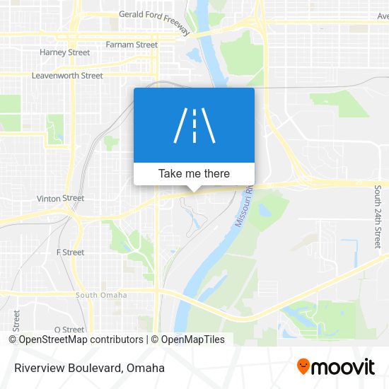 Mapa de Riverview Boulevard