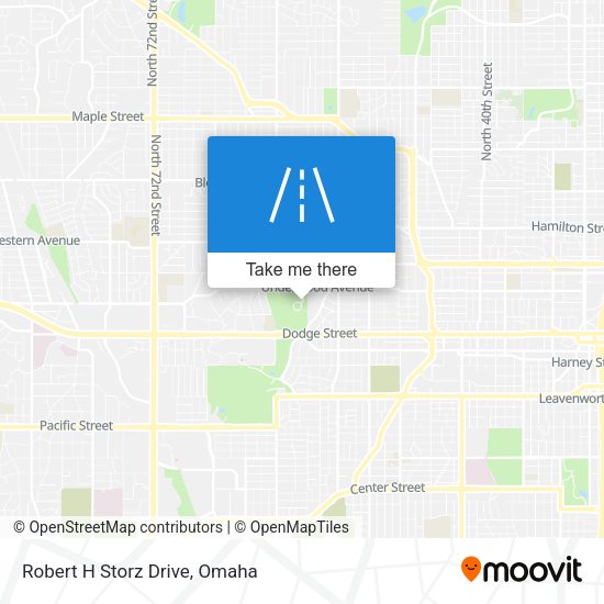 Robert H Storz Drive map