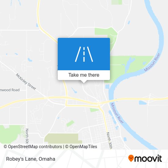 Mapa de Robey's Lane