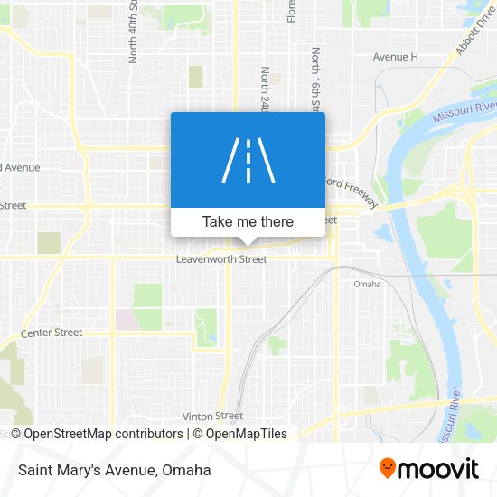 Saint Mary's Avenue map
