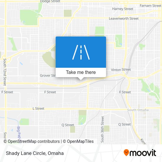 Mapa de Shady Lane Circle