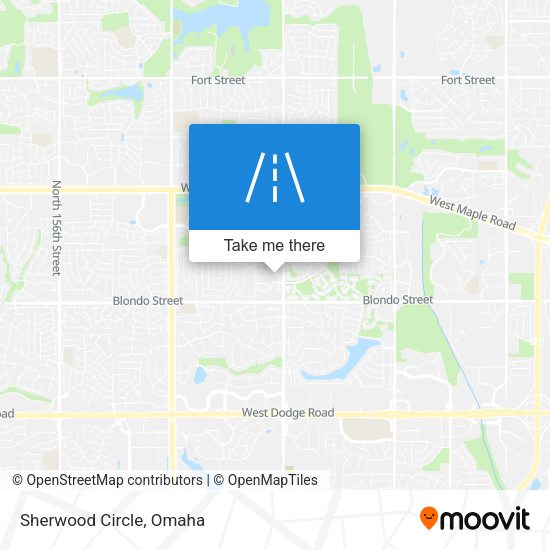 Mapa de Sherwood Circle