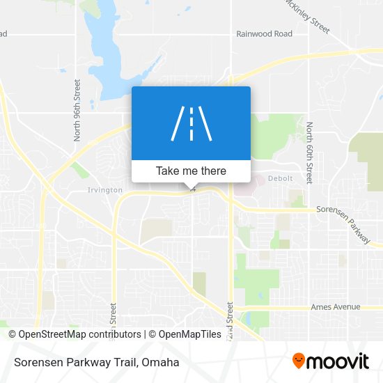 Sorensen Parkway Trail map